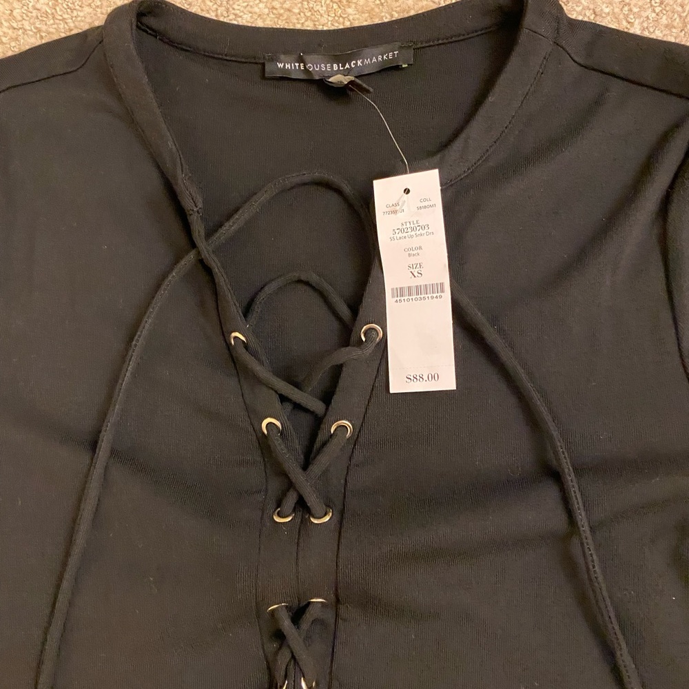 Black mini dress - Picture 3 of 3